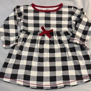 Touched by Nature - 3T long sleeve Organic Cotton Gingham Dress